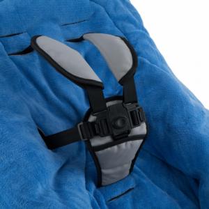 Tectake Śpiwór z termo-wypełnieniem - niebieski 4