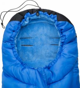 Tectake Śpiwór z termo-wypełnieniem - niebieski 6