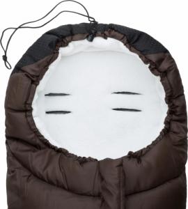 Tectake Śpiwór z termo-wypełnieniem - brązowy 6