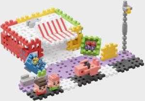 Marioinex Klocki Waffle mini - Sklep 148 elementów 2