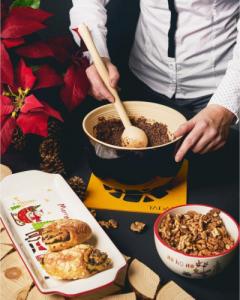 Kwiatek Ceramika Szlachetna Makutra miska z kamionki ucieranie ciasta 3 l 2