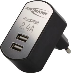 Ładowarka Ansmann HighSpeed 2x USB-A 2.4 A (1001-0031) 1