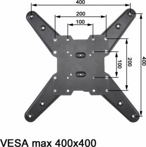 Tectake Uchwyt ścienny 400793 26'' - 55'' 3