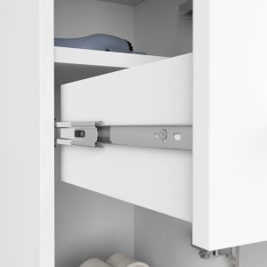 Fabryka Mebli Akord SZAFKA - SŁUPEK REGAŁ ŁAZIENKOWY FIN 2D 1SZ BIAŁY 2