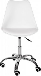 Krzesło biurowe Fabryka Mebli Akord FD005 Białe 4