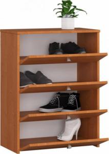 Fabryka Mebli Akord Szafka na buty 4 uchylne drzwiczki 60 cm - olcha 2