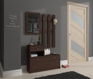 Fabryka Mebli Akord ZESTAW MEBLI NA PRZEDPOKÓJ WENGE 3