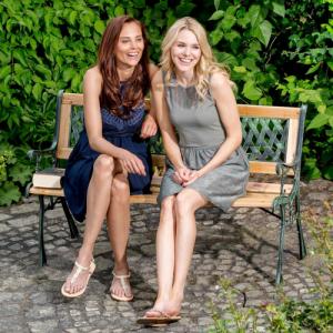 Tectake Ławka ogrodowa parkowa drewniana z żeliwnymi elementami - brązowy 2