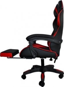 Fotel Malatec 8979 czerwono-czarny 5