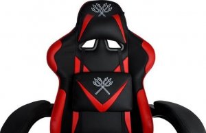 Fotel Malatec 8979 czerwono-czarny 8