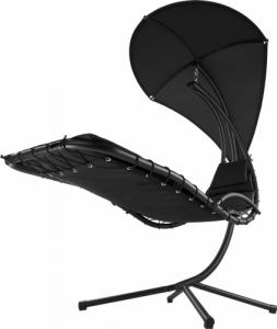 Tectake Leżak wiszący Maja - czarny 5