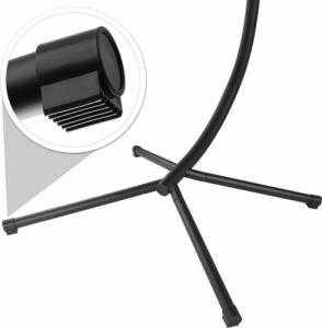 Tectake Leżak wiszący Maja - czarny 7