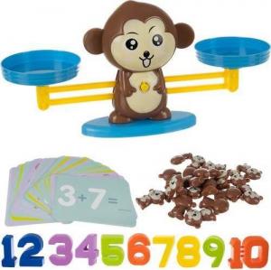Iso Trade Gra edukacyjna małpka- waga szalkowa 1