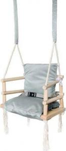 Huśtawka Iso Trade Huśtawka 3w1 szara NEW H18026 2