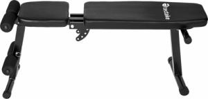 Ławka łamana do brzuszków - czarny 4