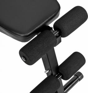 Ławka łamana do brzuszków - czarny 6