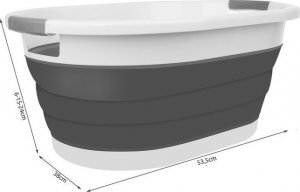 Kosz na pranie Iso Trade Miska silikonowa - kosz składany na pranie 8