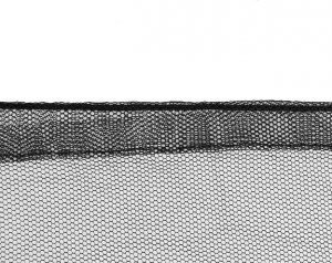 Iso Trade Moskitiera do parasola ogrodowego 3m - czarna 3