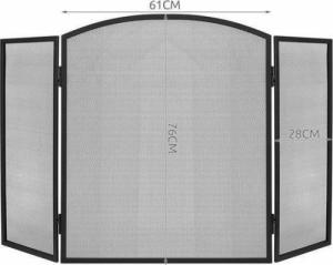 Iso Trade Parawan kominkowy PK013 10
