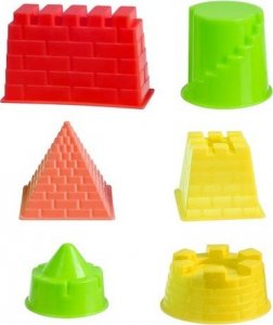 Iso Trade Piasek kinetyczny - piaskownica + foremki P9095 11