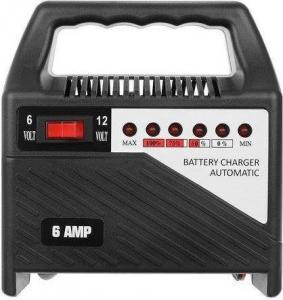 Iso Trade Prostownik do akumulatora 12V 6A 5