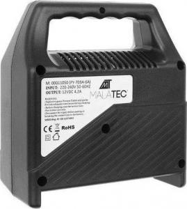 Iso Trade Prostownik do akumulatora 12V 6A 7