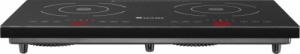 Płyta wolnostojąca Tectake Przenośna płyta indukcyjna, podwójna, 3500 W - czarny 4