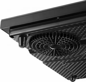 Płyta wolnostojąca Tectake Przenośna płyta indukcyjna, podwójna, 3500 W - czarny 6