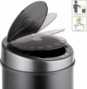 Kosz na śmieci Tectake Automatyczny kosz na śmieci - czarny, 50 L 3