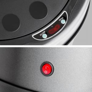 Kosz na śmieci Tectake Automatyczny kosz na śmieci - czarny, 50 L 4