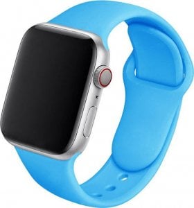 Strado Pasek silikonowy opaska do Apple Watch 7 45mm (Niebieska) uniwersalny 1