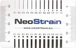 NeoStrain Szczelinomierz kartowy NeoStrain 1