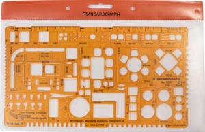 Standardgraph Szablon 7301 Standardgraph architektoniczny 1:50 1