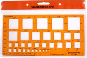 Standardgraph Szablon 1330 Standardgraph kwadraty 1