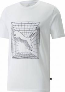 Puma Koszulka męska PUMA CAT GRAPHIC TEE PUMA WHITE S 1