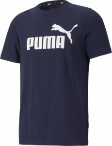 Puma Koszulka męska PUMA ESS LOGO TEE PEACOAT S 1