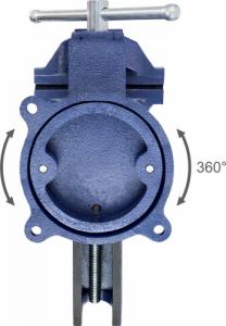 Tectake Imadło obrotowe 360 z kowadłem - 165 mm 7