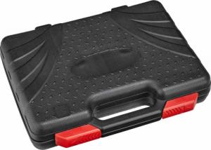 Tectake Klucze nasadowe imbusowe wewnętrzne długi/krótkie - zestaw 30 elem. - czarny/czerwony 2