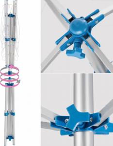 Suszarka na pranie Tectake 402720 4