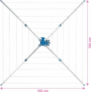 Suszarka na pranie Tectake 402720 5