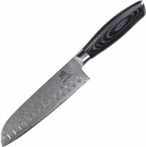 Shiori Shiori 3-Set Kuro Mur + Santoku + Sifu - zestaw trzech noży ze stali damasceńskiej 5