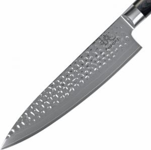 Shiori Shiori 3-Set Kuri Mur + Santoku + Sifu - zestaw trzech noży ze stali damasceńskiej 4
