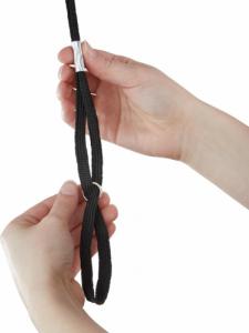 Tectake Stół groomerski trymerski składany, z wysięgnikiem i dwiema smyczami - czarny/srebrny 11