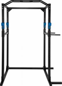 Tectake Klatka stacja treningowa do ćwiczeń - czarny/niebieski 2