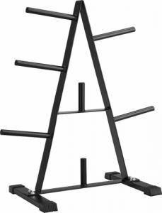 Tectake Stojak na obciążenie ciężary - czarny 4