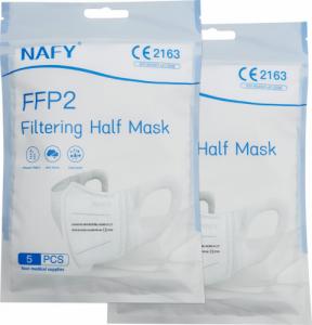 Tectake FFP2- Maska z filtrem ochronnym - 10 sztuk 5