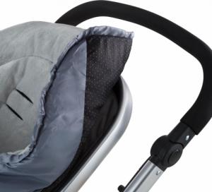 Tectake Śpiwór z termo-wypełnieniem - szary 3