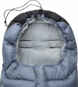 Tectake Śpiwór z termo-wypełnieniem - szary 6