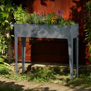 Tectake Grządka wzniesiona Calendula - antracyt 2