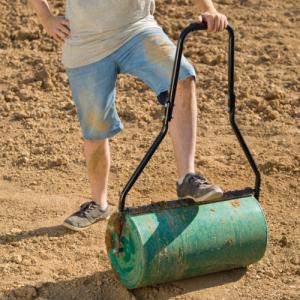 Tectake Walec do trawy - zielony 2